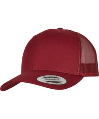 Flexfit Retro Trucker Cap - Cranberry