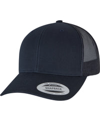 Flexfit Retro Trucker Cap - Dark Navy