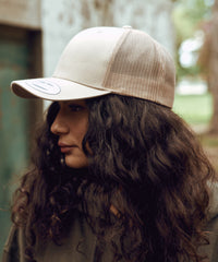 Flexfit Retro Trucker Cap - Black/Black