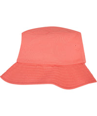 Flexfit Cotton Twill Bucket Hat - Spiced Coral