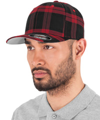 Flexfit Tartan Plaid - Black/Grey