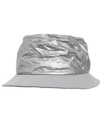 Flexfit Crinkled Paper Bucket Hat - Silver