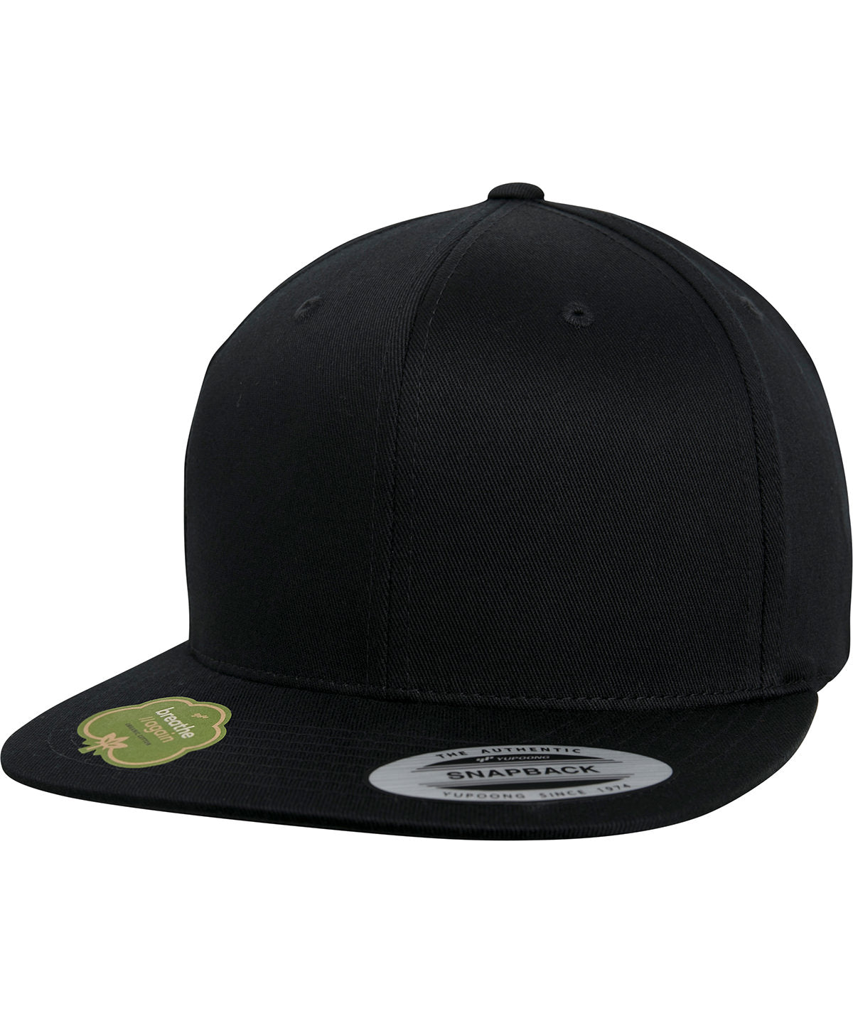 Flexfit Organic Cotton Snapback - Black