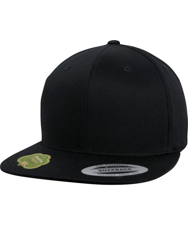 Flexfit Organic Cotton Snapback - Black