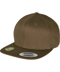 Flexfit Organic Cotton Snapback - Burnt Olive