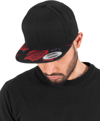 Flexfit Roses Snapback - Black/Grey