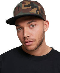 Flexfit Classic Snapback 2-tone Camo - Black/Green Camo