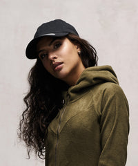 Flexfit Peached Cotton Twill Dad Cap - Black