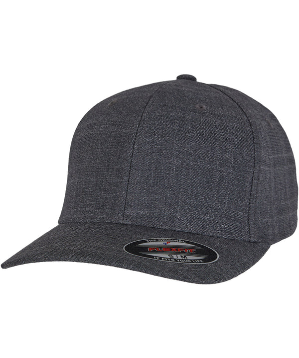Fine Melange Flexfit - Charcoal