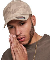 Flexfit Light Camo - Dark Beige Camo