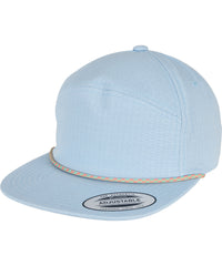 Flexfit Colour Braid Jockey Cap - Light Blue