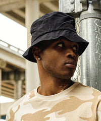 Flexfit Water-repellent Bucket Hat - Black