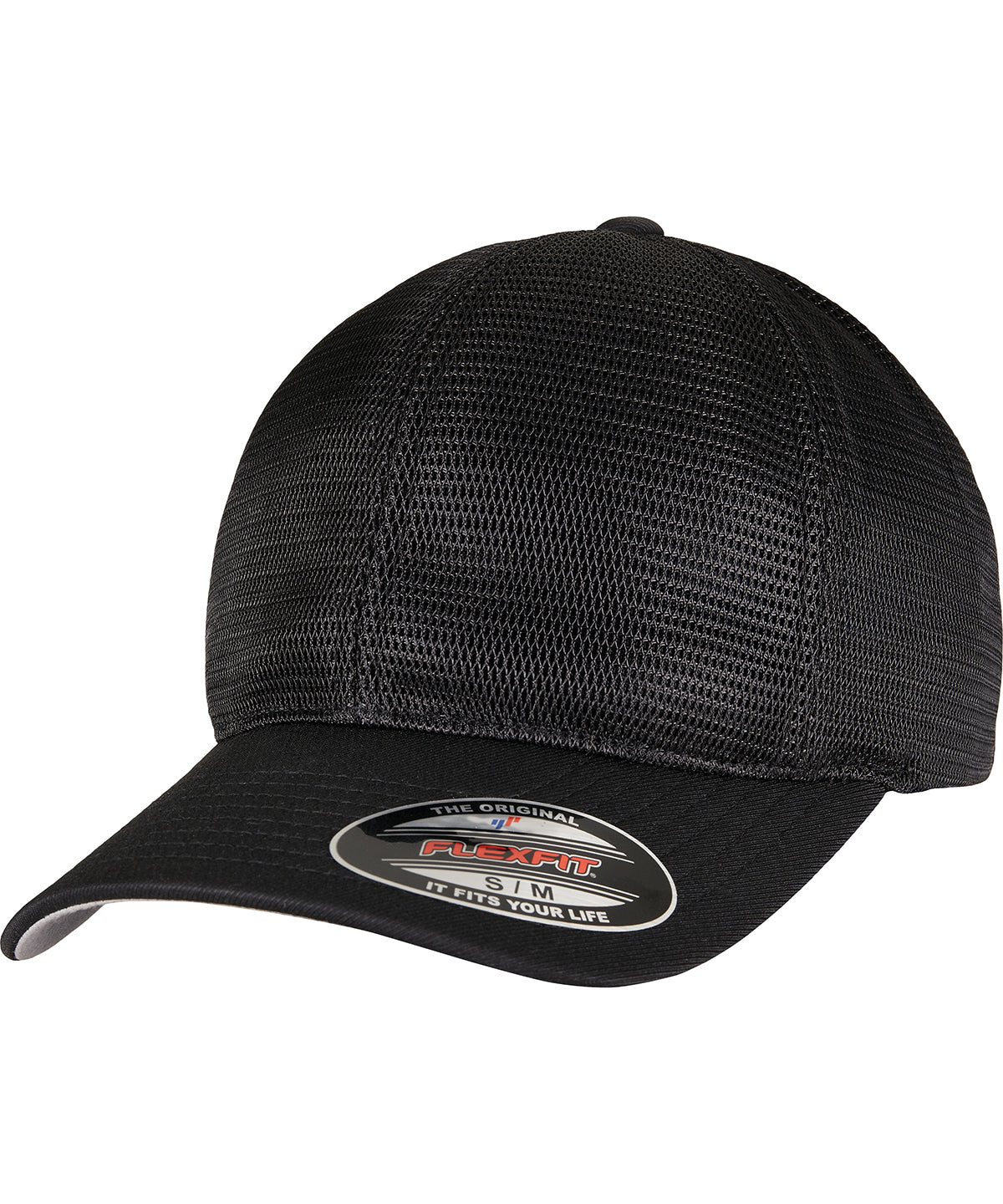 Flexfit 360 Omnimesh Cap - Black