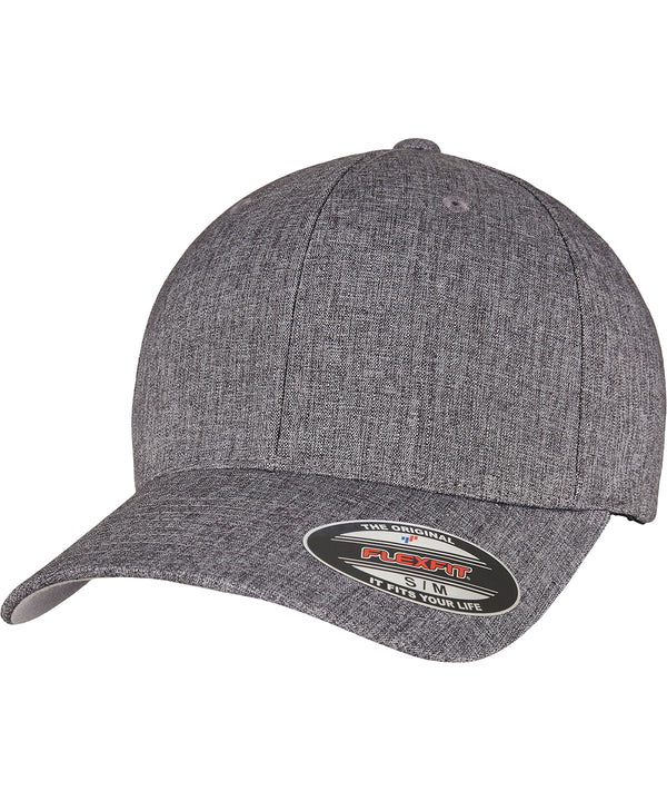Flexfit Heatherlight Cap - Melange Dark Grey