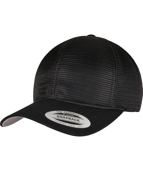 Flexfit 360° Omnimesh Cap - Black