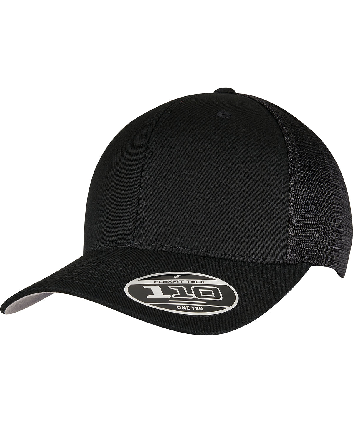 Flexfit 110 Mesh Cap - Black