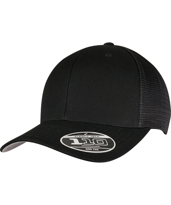 Flexfit 110 Mesh Cap - Black