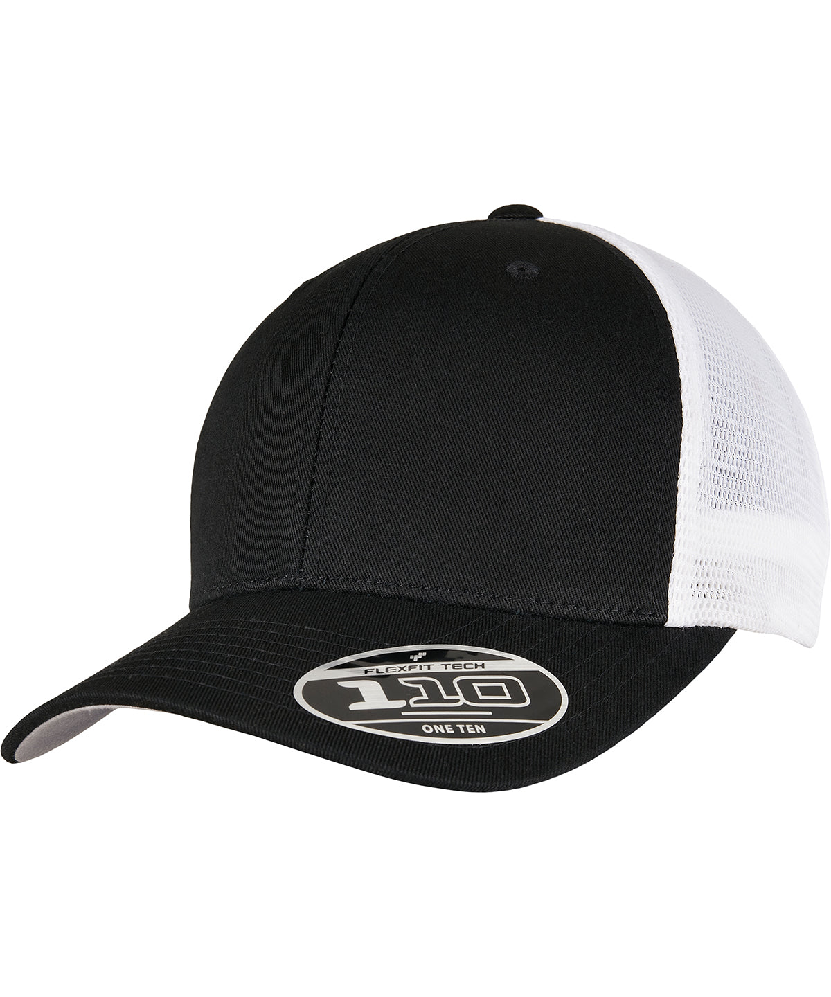 Flexfit 110 Mesh 2-tone Cap - Black/White