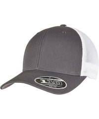 Flexfit 110 Mesh 2-tone Cap - Charcoal/White
