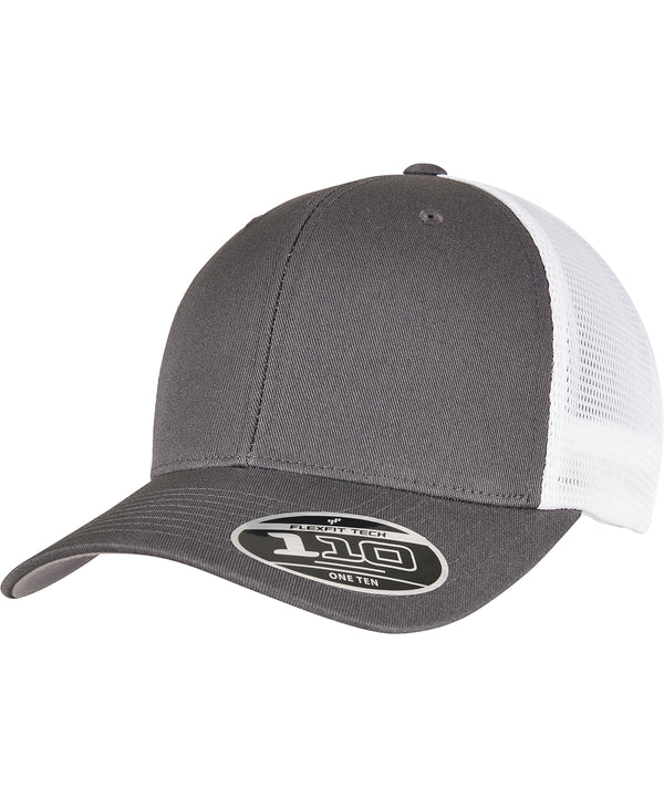 Flexfit 110 Mesh 2-tone Cap - Charcoal/White