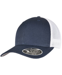 Flexfit 110 Mesh 2-tone Cap - Black/White