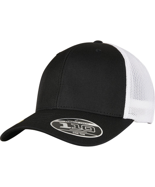 Flexfit 110 Recycled Cap 2-tone - Black/White