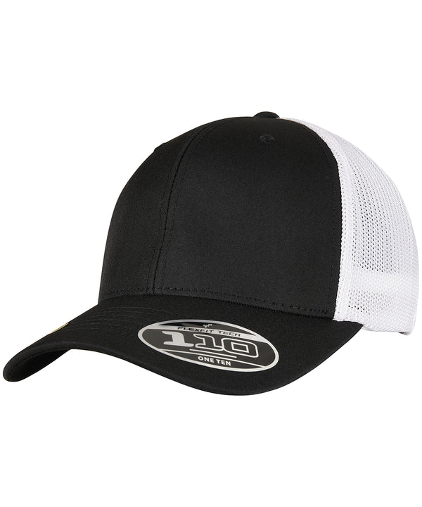 Flexfit 110 Recycled Cap 2-tone - Black/White