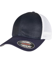 Flexfit 360 Omnimesh Cap 2-tone - Navy/White