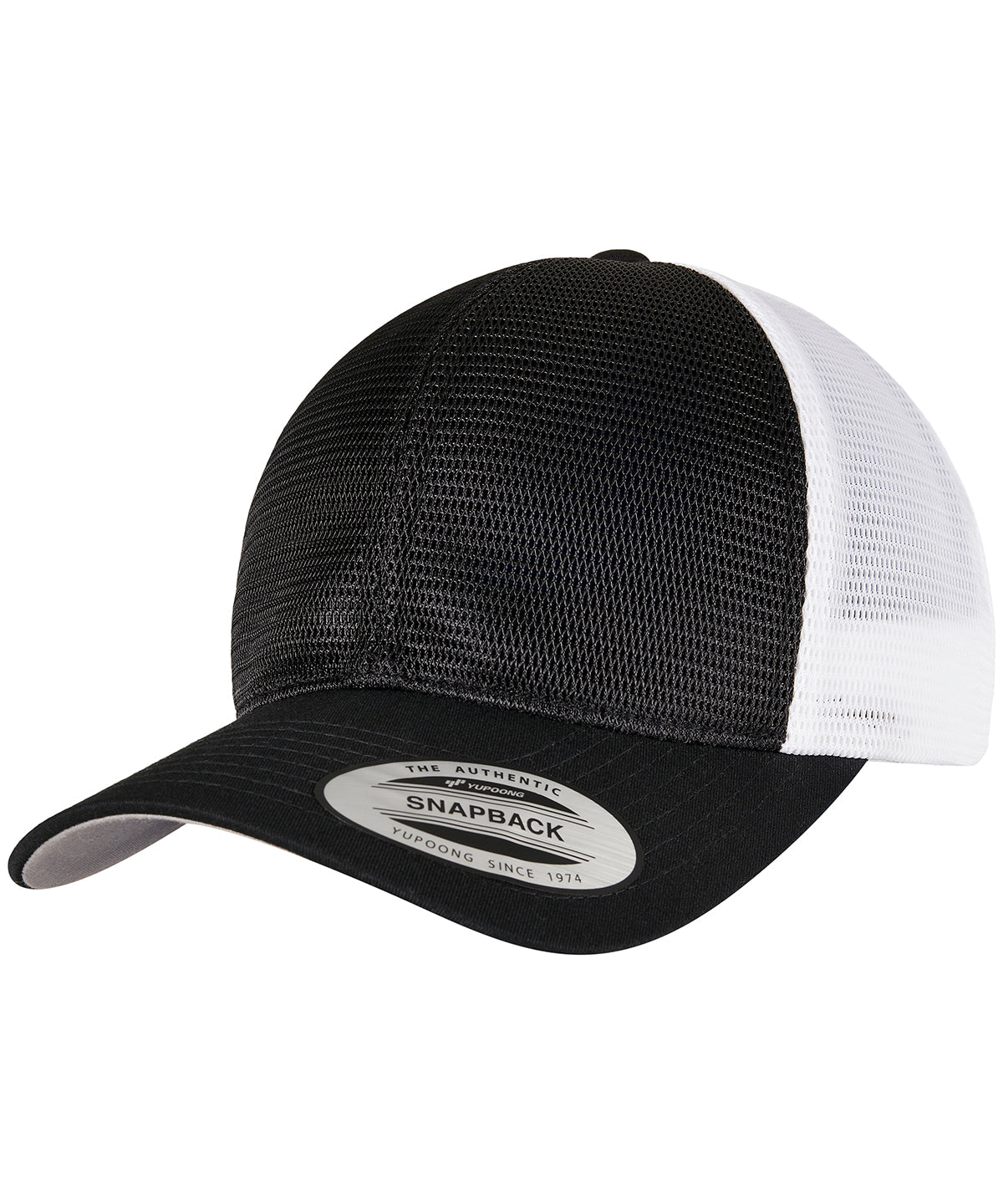 Flexfit 360° Omnimesh 2-tone Cap - Black/White