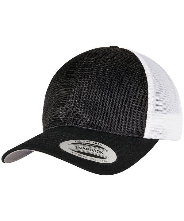 Flexfit 360° Omnimesh 2-tone Cap - Black/White