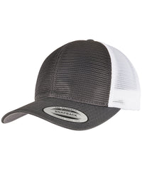 Flexfit 360° Omnimesh 2-tone Cap - Charcoal/White