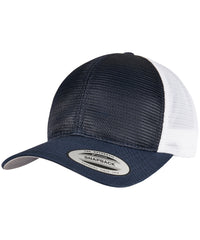 Flexfit 360° Omnimesh 2-tone Cap - Navy/White