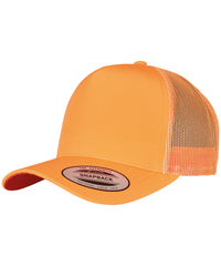 Flexfit Neon Retro Trucker - Neon Orange