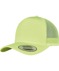 Flexfit Neon Retro Trucker - Neon Yellow
