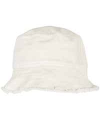 Flexfit Open Edge Bucket Hat - Off White