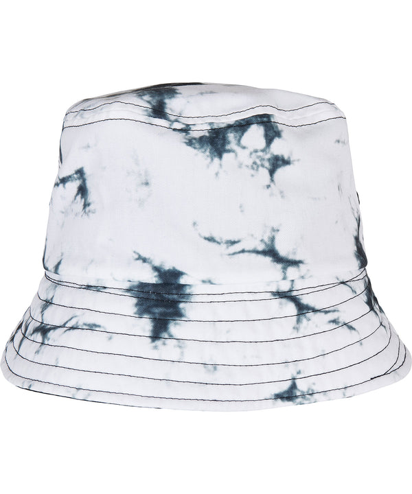 Flexfit Batik Dye Reversible Bucket Hat - Black/White