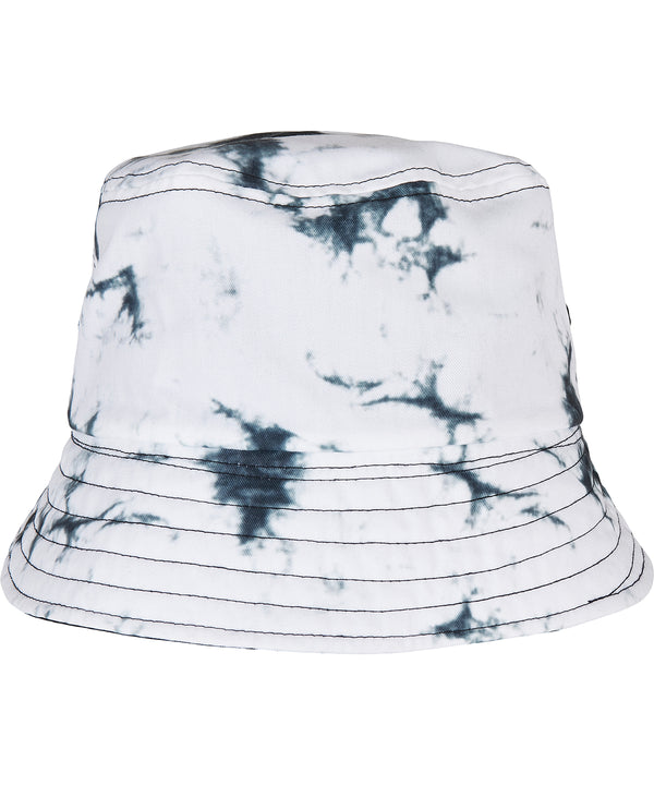 Flexfit Batik Dye Reversible Bucket Hat - Black/White