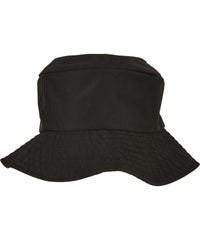 Flexfit Elastic Adjuster Bucket Hat - Black
