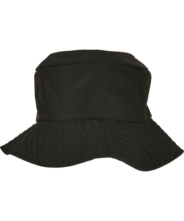 Flexfit Elastic Adjuster Bucket Hat - Black
