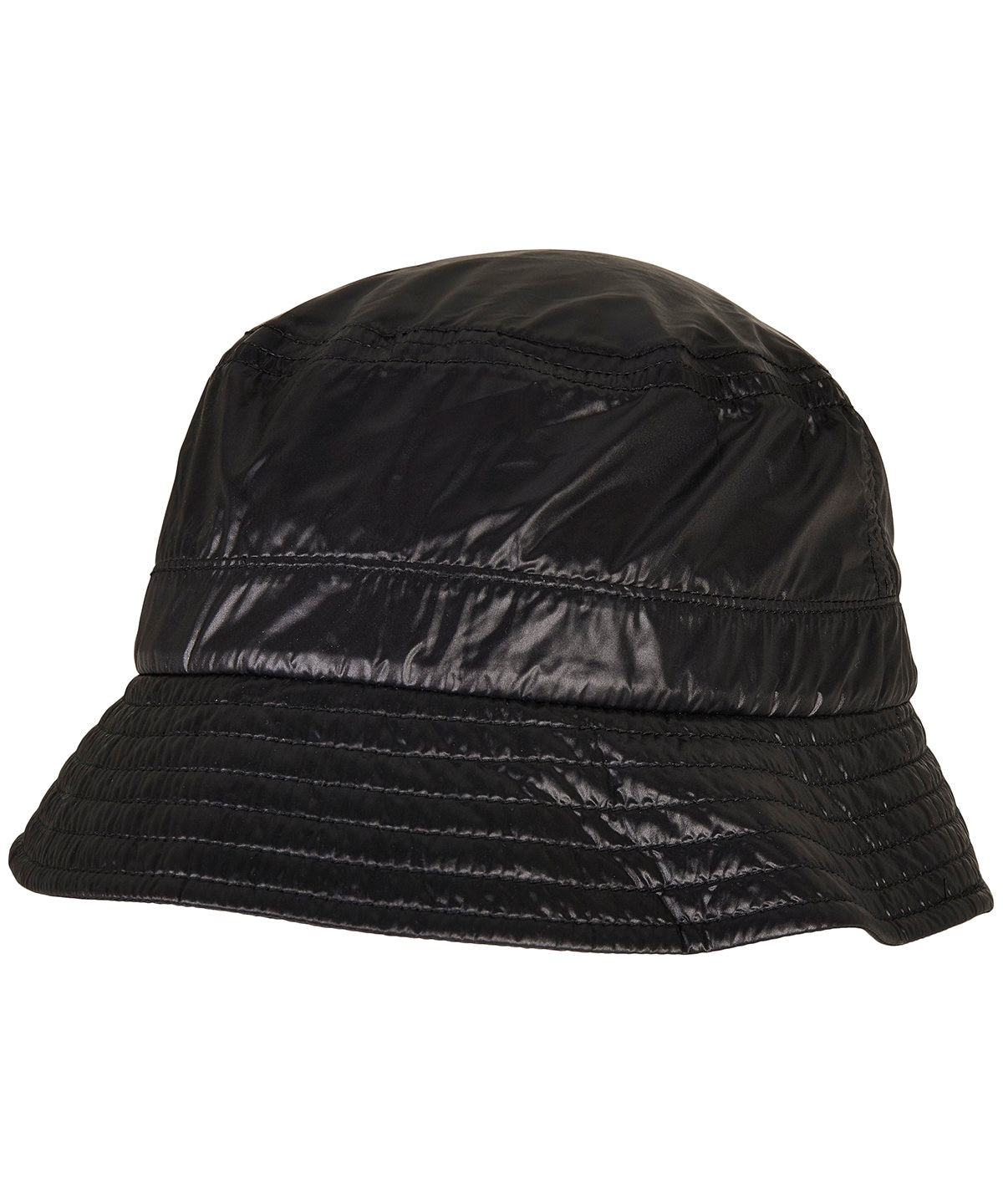 Flexfit Light Nylon Bucket Hat - Black