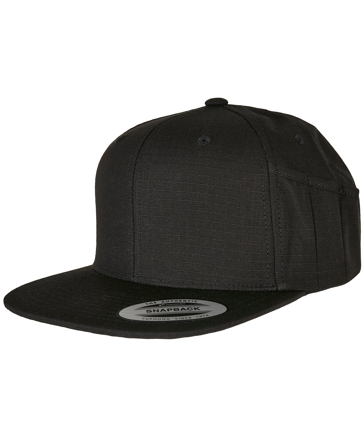 Flexfit Pencil Holder Snapback Cap - Black
