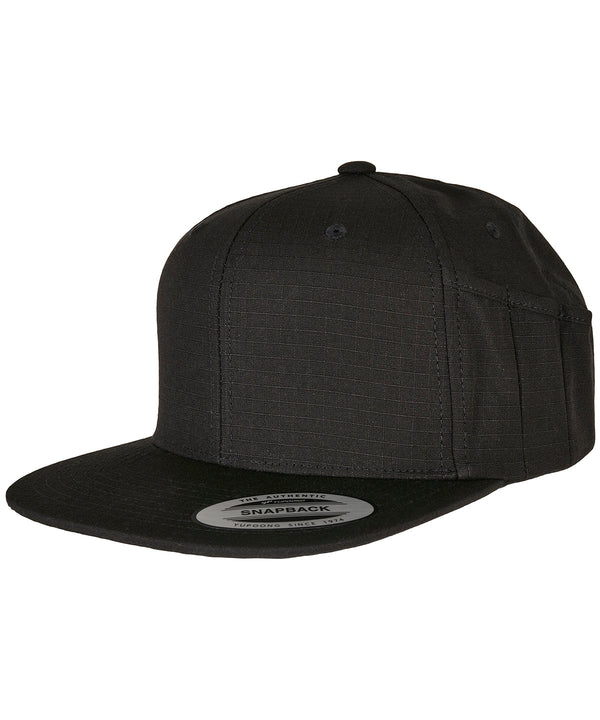 Flexfit Pencil Holder Snapback Cap - Black
