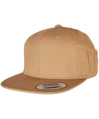 Flexfit Pencil Holder Snapback Cap - Ocher
