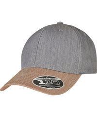 Flexfit 110 Melange Mix Cap - Grey/Khaki