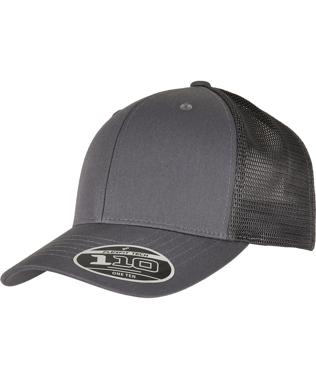 110 Flexfit Melange Trucker - Grey/Melange