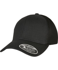 110 Flexfit Ripstop Mesh Cap - Black