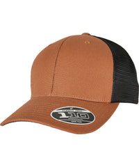 Flexfit 110 Structured Canvas Trucker - Navy/Black