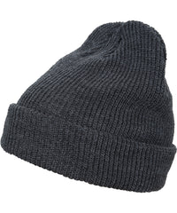 Flexfit Long Knit Beanie - Dark Grey