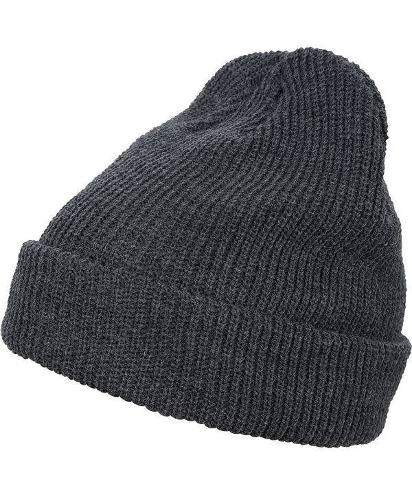 Flexfit Long Knit Beanie - Dark Grey