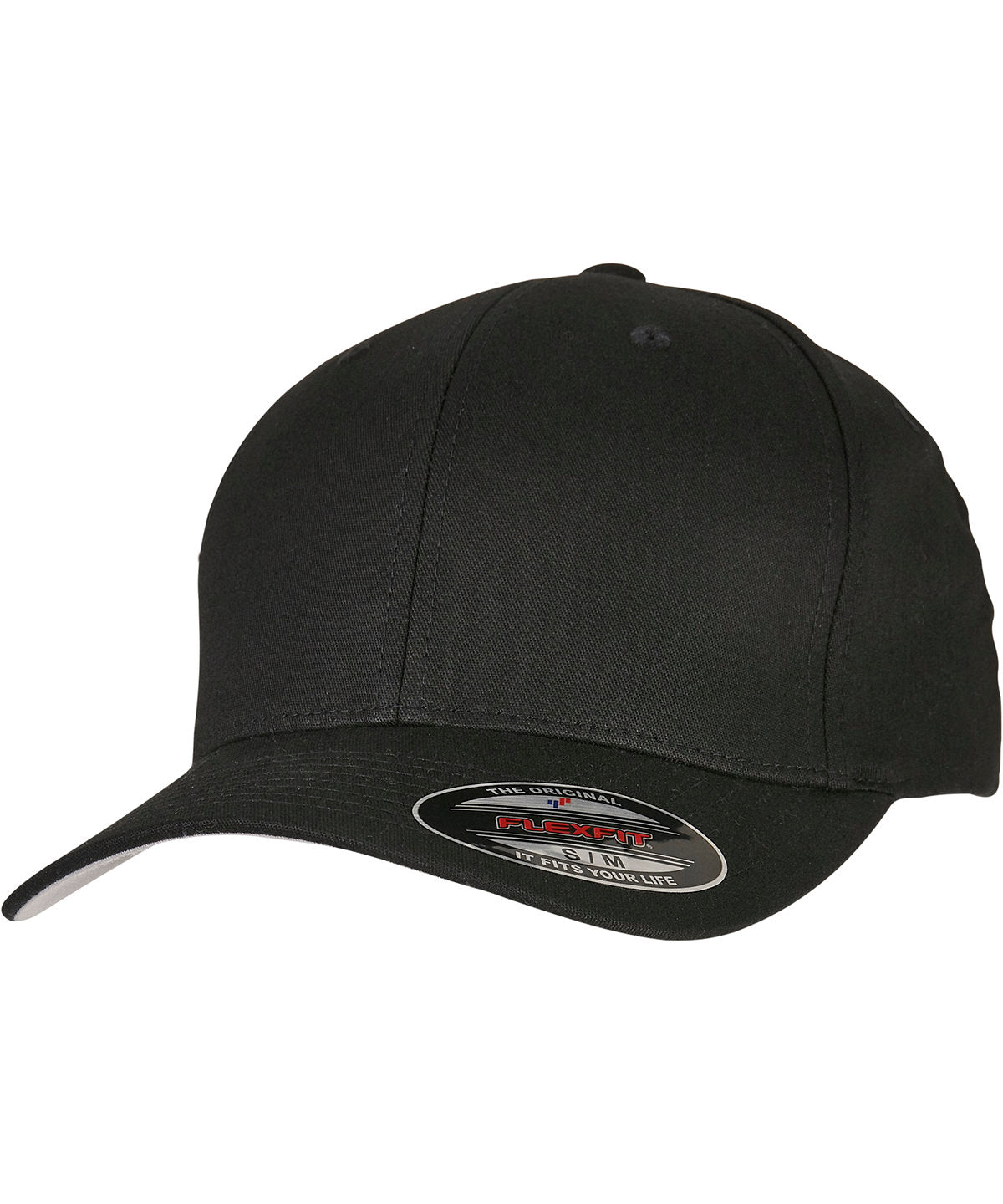 V-Flexfit® Cotton Twill Cap - Black